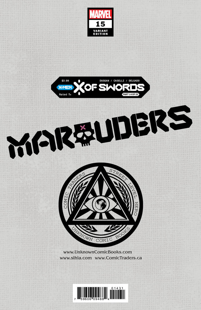 Marauders #15 Unknown Comic Dave Rapoza Exclusive Var Xos (11/11/2020) (Online Only)