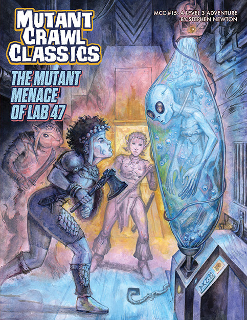 Mutant Crawl Classics: #15 - the Mutant Menace of Lab 47 (ONLINE ORDER ONLY)