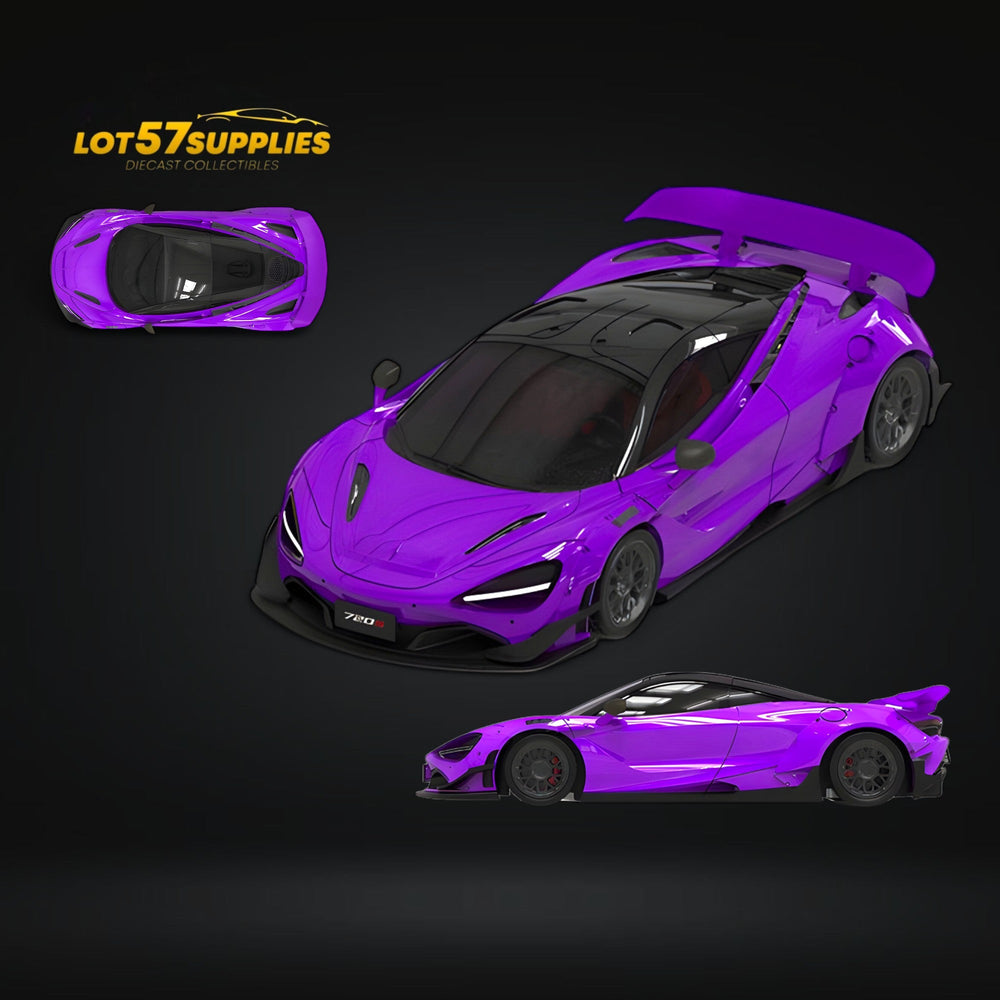 (Pre-Order) SUPCAR McLaren 720S - Purple 1:64 (ONLINE ORDER ONLY)