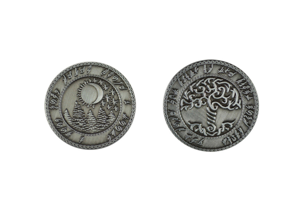 Fantasy Coins - Elven Silver Piece (ONLINE ORDER ONLY)
