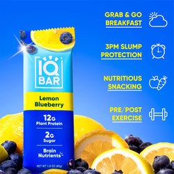 Lemon Blueberry & Matcha Chai (24 Bars)