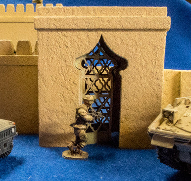 28mm Temple Walls (MDF) - 28MMDF160-2 (Online Order Only)