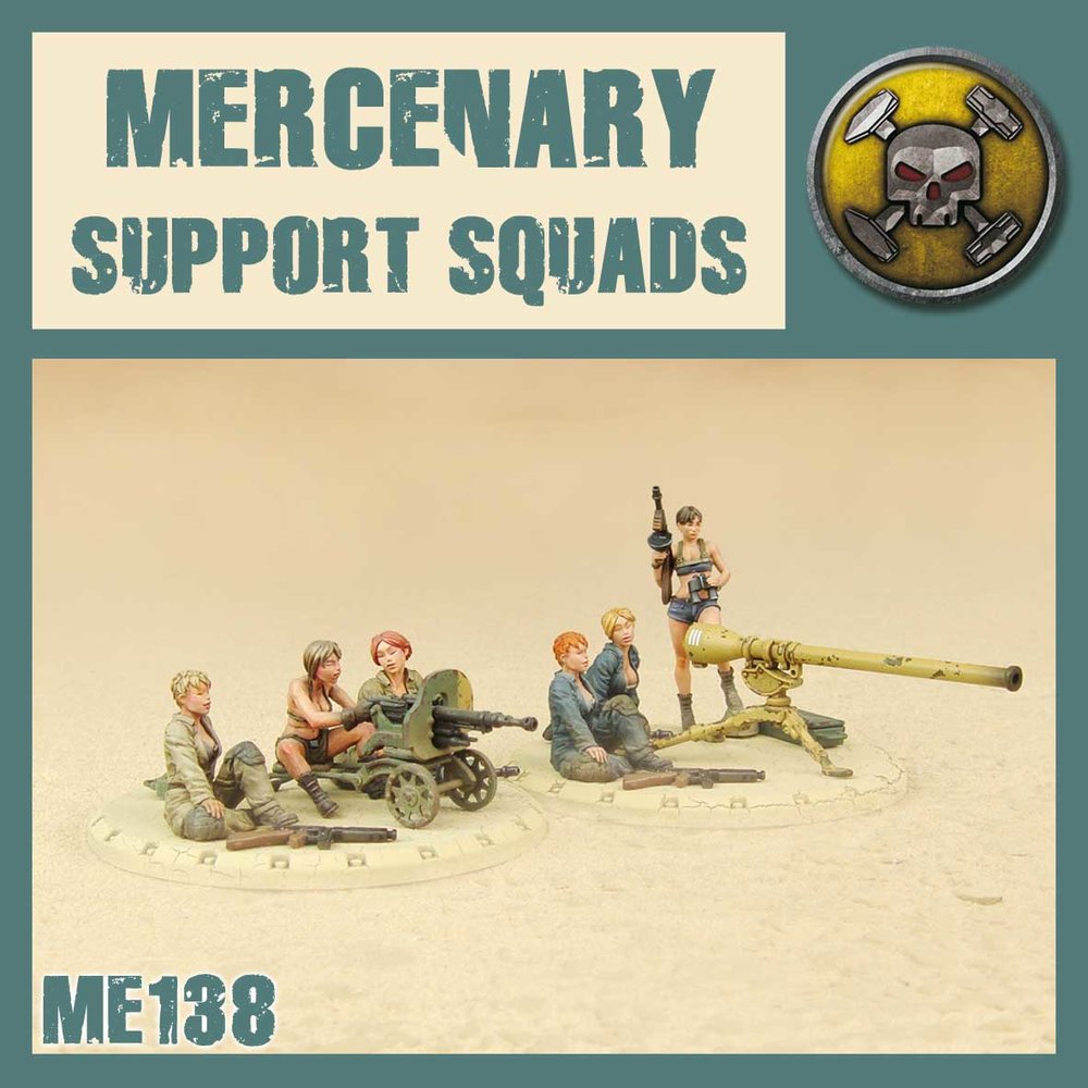 DUST 1947: Mercenary Support Weapons