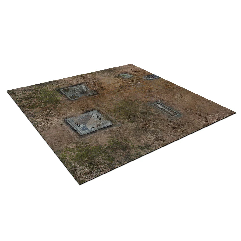 Terrain Crate Gaming Mat: Deadzone Sector 3 2' x 2' (ONLINE ORDER ONLY)