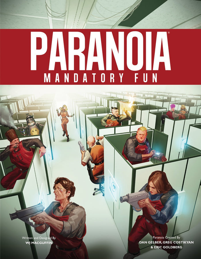 Paranoia: Mandatory Fun (ONLINE ORDER ONLY)