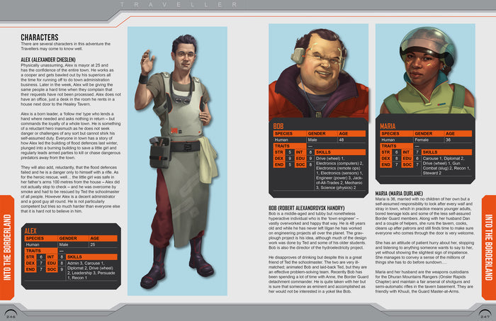 Traveller RPG: The Borderland (ONLINE ORDER ONLY)