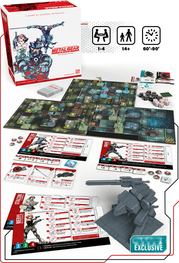 Metal Gear Solid: the Board Game - Integral Edition (ONLINE ORDER ONLY)