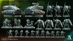 3D Printed Archvillain Games Argo Hammerfall Morior Invictus Argo Commando 28 32mm D&D (Online Only)