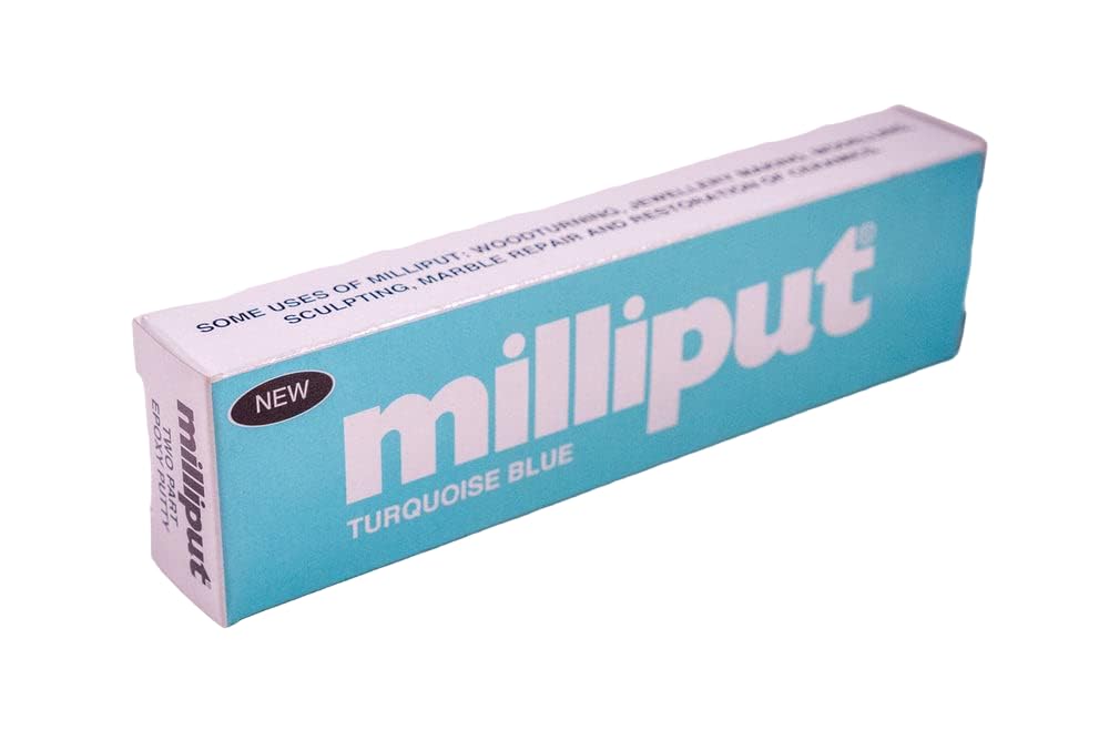 Milliput Epoxy Putty: Turquoise Blue (ONLINE ORDER ONLY)