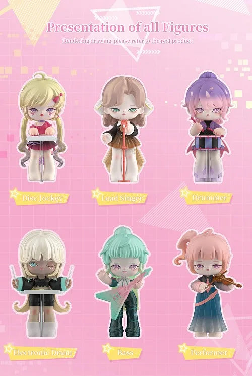 MISYA Idol’s Band Series Blind Box (1 Blind Box) (ONLINE ORDER ONLY)