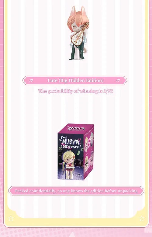MISYA Idol’s Band Series Blind Box (1 Blind Box) (ONLINE ORDER ONLY)