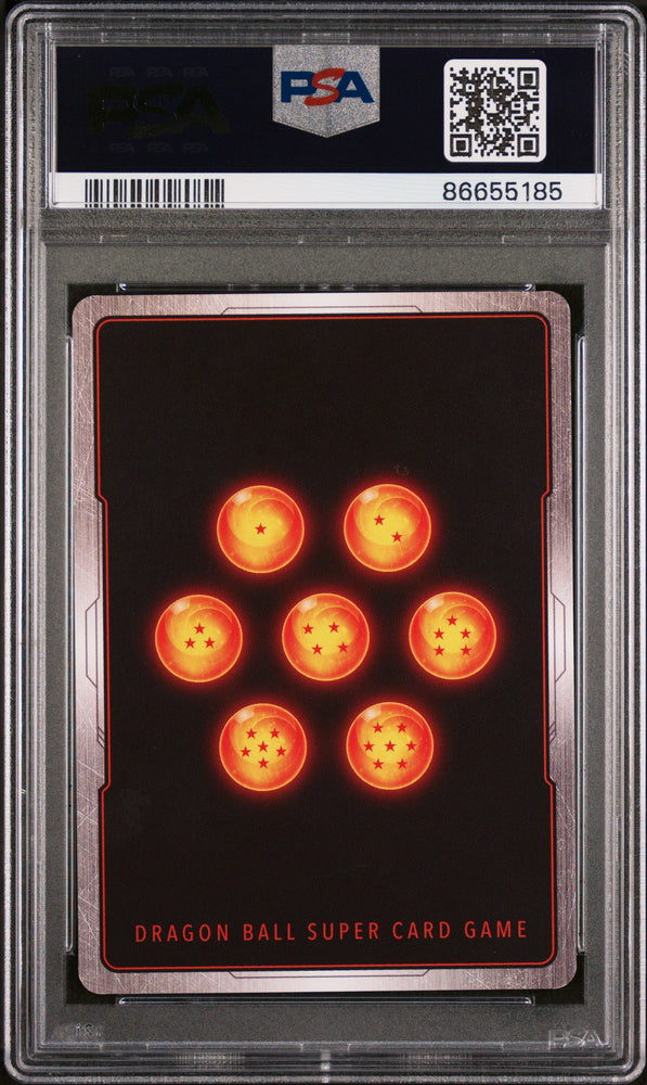 2019 DRAGON BALL SUPER OFFICIAL  VEKU, TRMPHNT MIGHT #P-095 PSA 9 (Online Order Only)