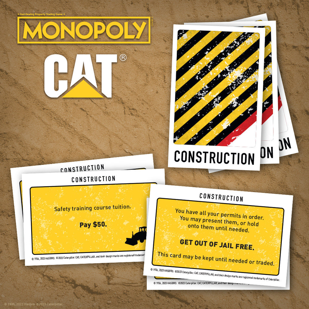 MONOPOLY®: Caterpillar (ONLINE ORDER ONLY)