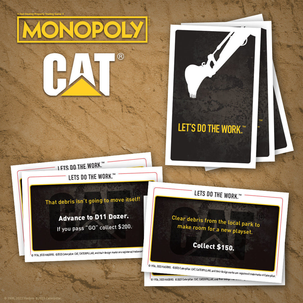 MONOPOLY®: Caterpillar (ONLINE ORDER ONLY)