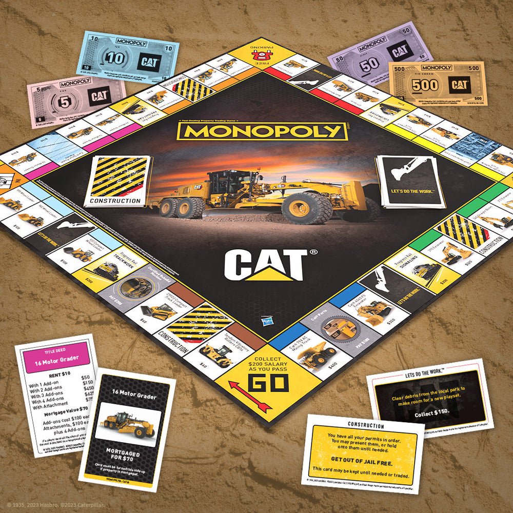 MONOPOLY®: Caterpillar (ONLINE ORDER ONLY)