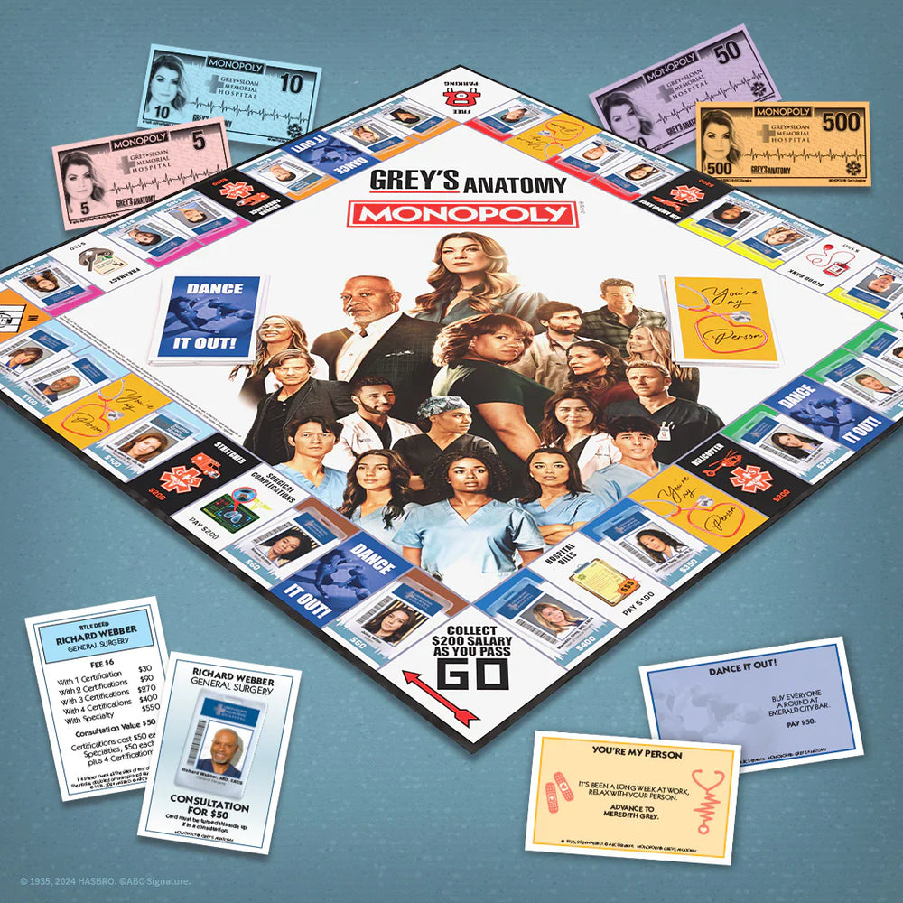 MONOPOLY®: Grey's Anatomy (ONLINE ORDER ONLY)