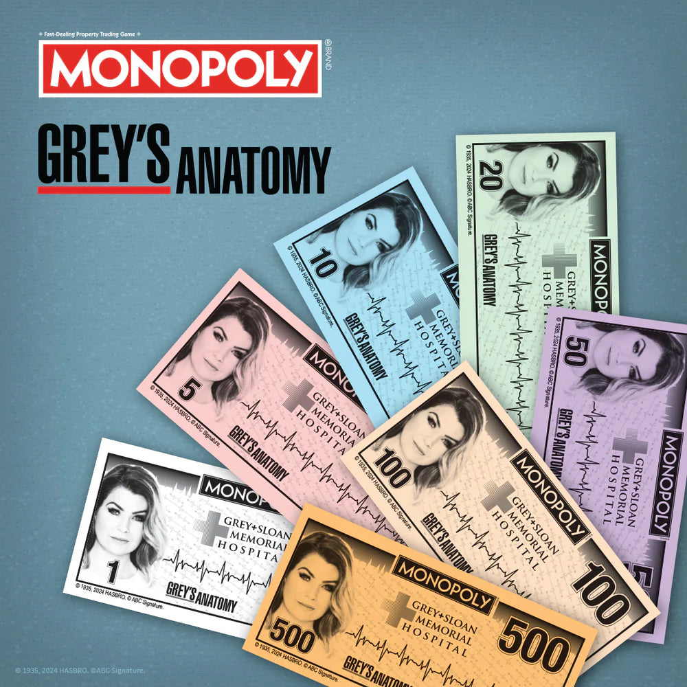 MONOPOLY®: Grey's Anatomy (ONLINE ORDER ONLY)