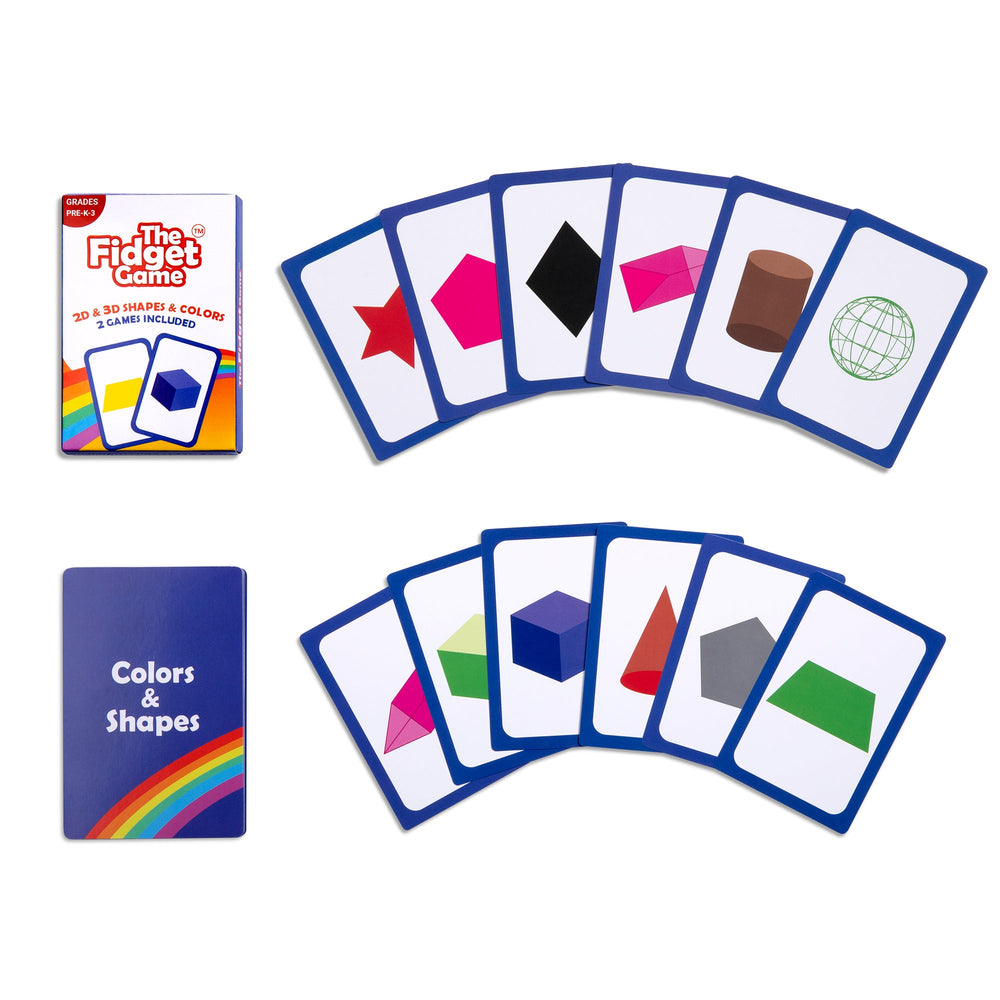.2D & 3D Shapes & Colors Card Pack (Online Order Only)