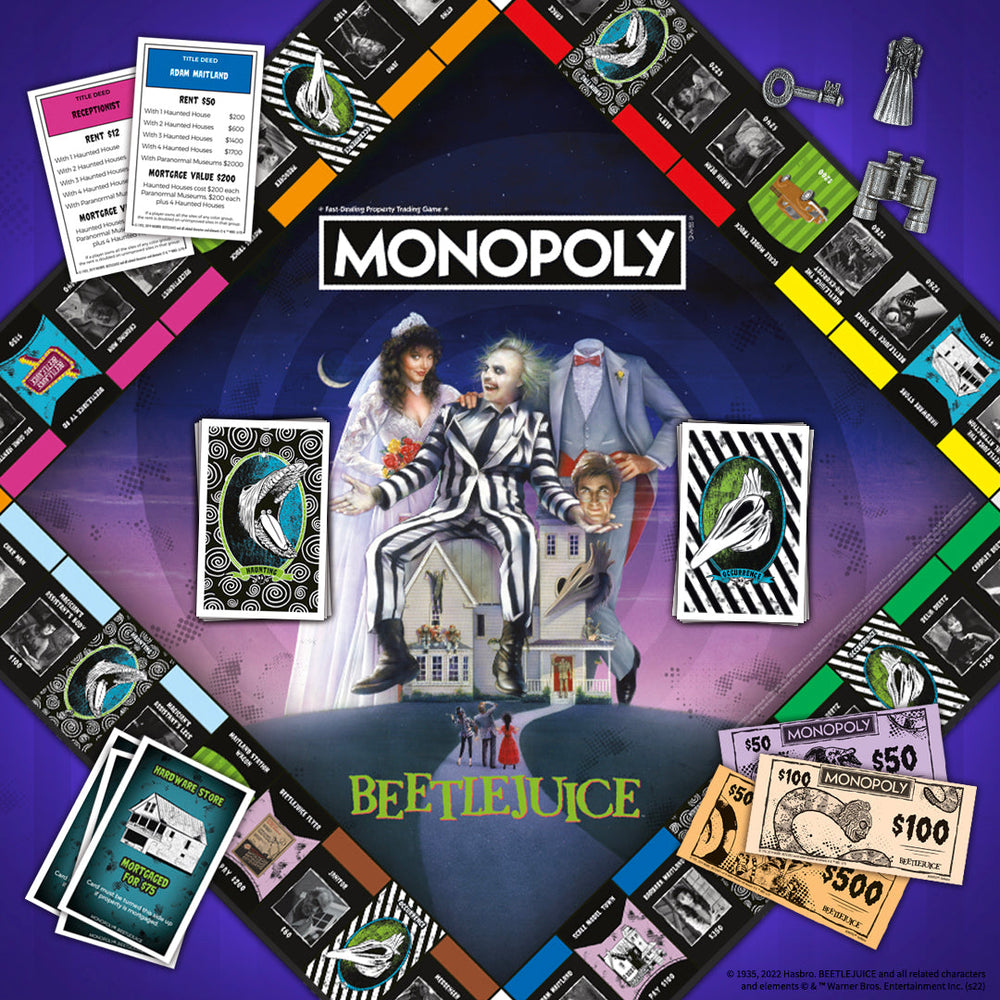 MONOPOLY®: Beetlejuice (ONLINE ORDER ONLY)