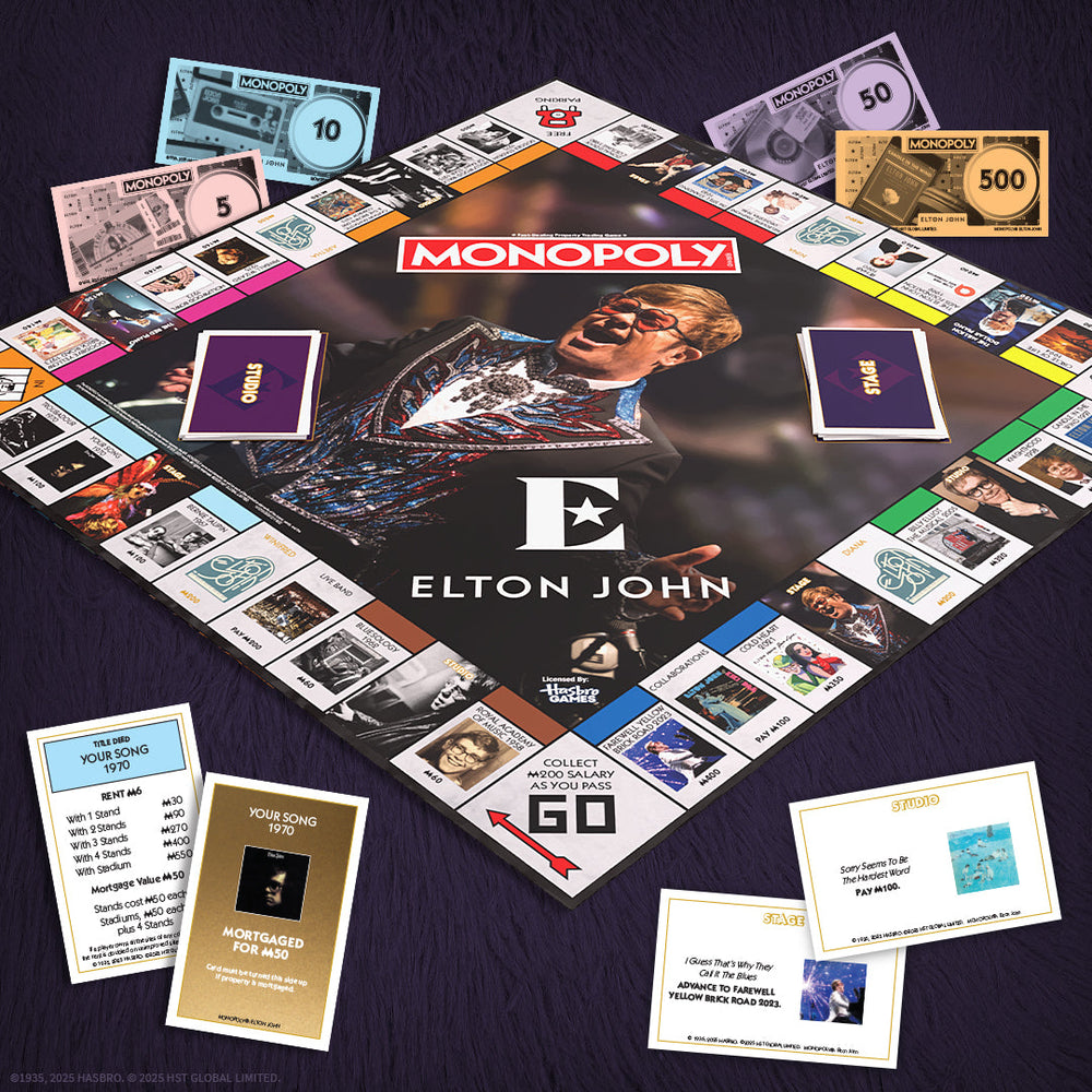 MONOPOLY®: Elton John (ONLINE ORDER ONLY)