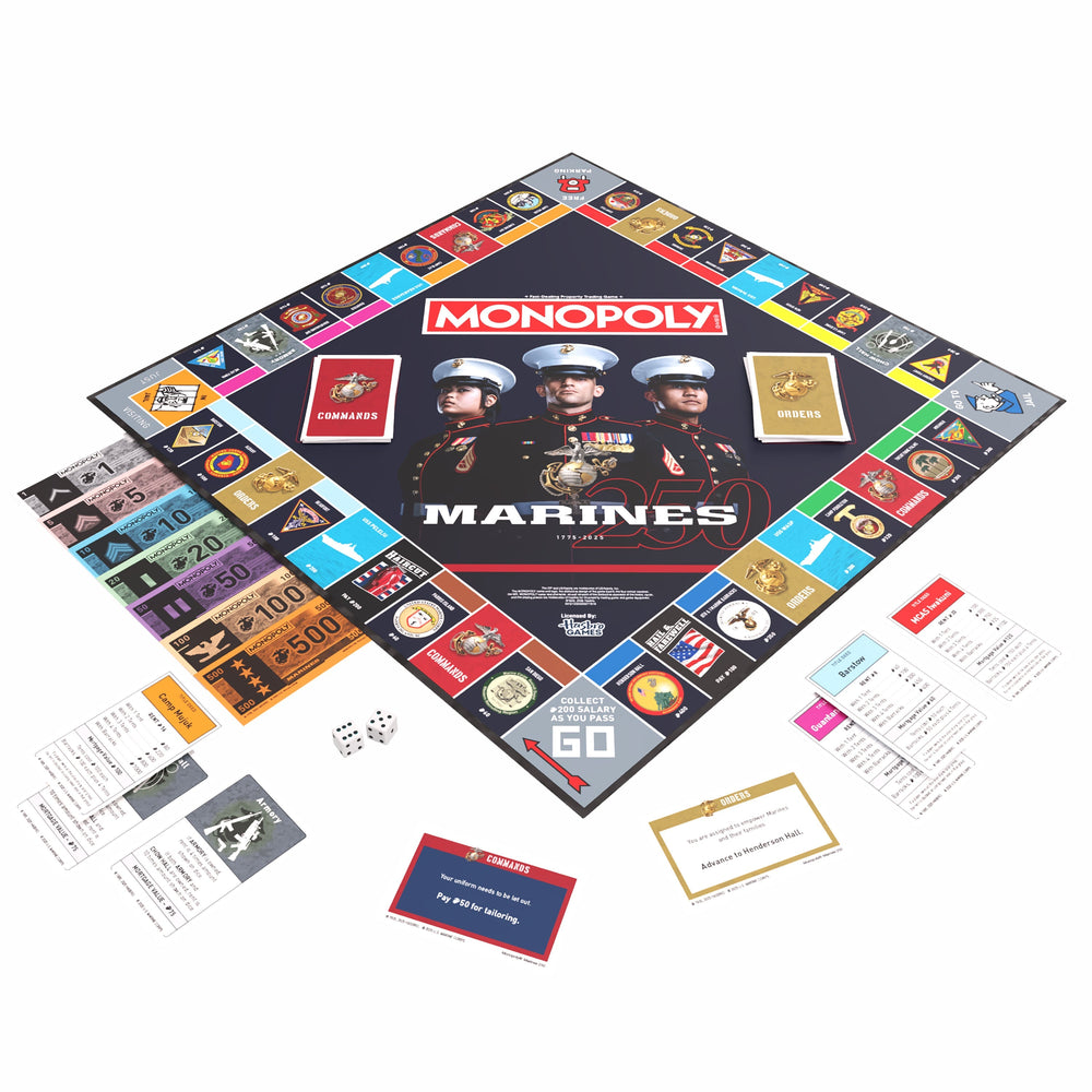 MONOPOLY®: Marines 250th Anniversary (ONLINE ORDER ONLY)