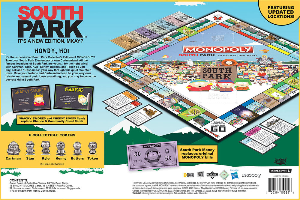 MONOPOLY®: South Park (ONLINE ORDER ONLY)