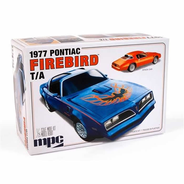MPC91612 Pontiac 1977 Firebird 1/25 Scale Plastic Model Kit MPC (ONLINE ORDER ONLY)