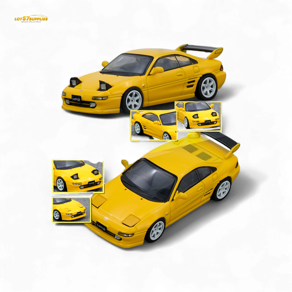 (Pre-Order) Inno64 MR2 SW20 - Yellow 1:64 (ONLINE ORDER ONLY)