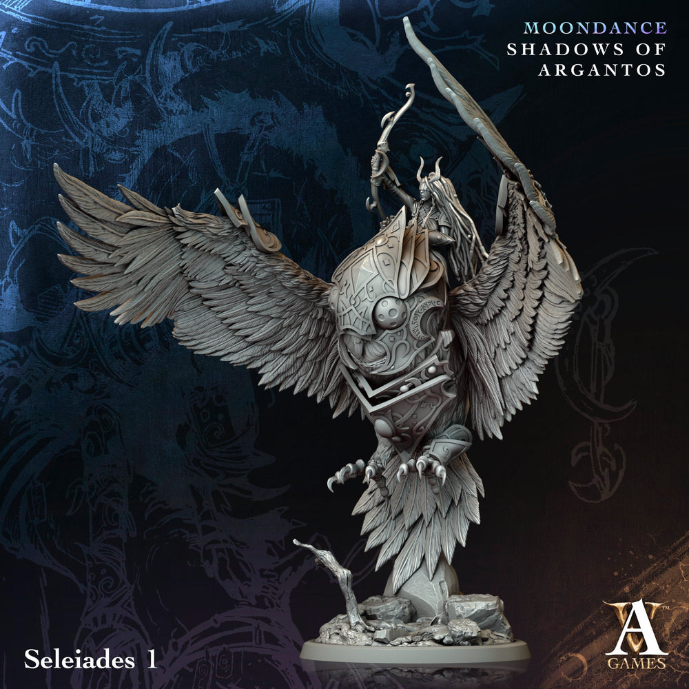 3D Printed Archvillain Games Selenoprosopos Moondance - Shadows of Argantos 28 32mm D&D (Online Only)