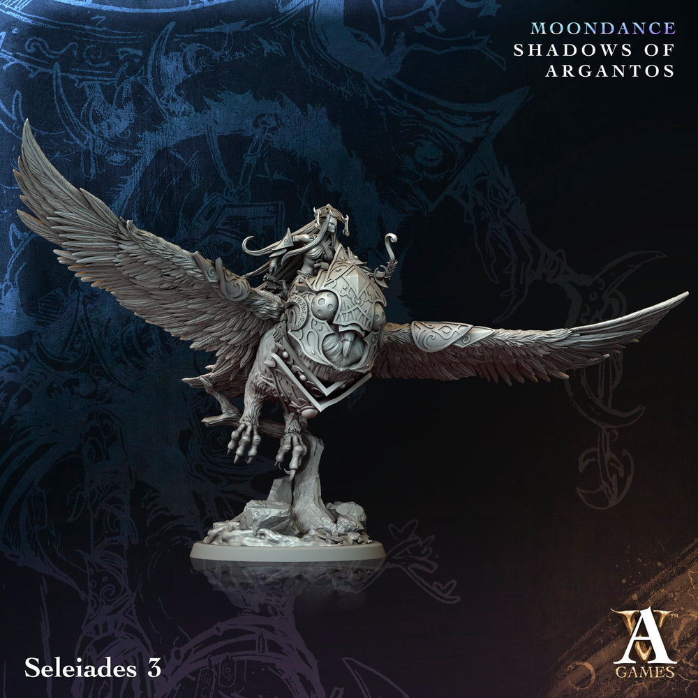 3D Printed Archvillain Games Selenoprosopos Moondance - Shadows of Argantos 28 32mm D&D (Online Only)