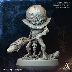 3D Printed Archvillain Games Selenoprosopos Moondance - Shadows of Argantos 28 32mm D&D (Online Only)