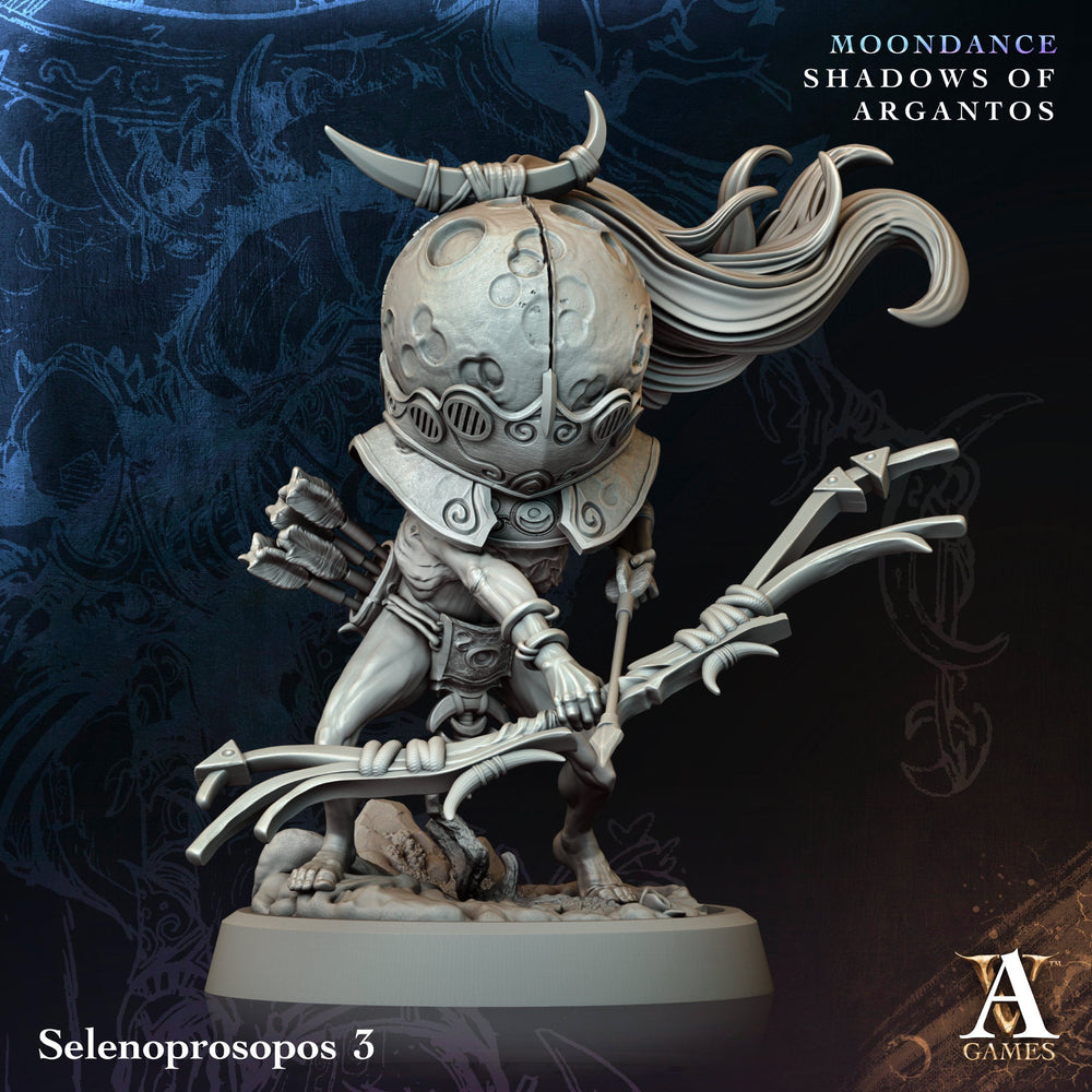 3D Printed Archvillain Games Selenoprosopos Moondance - Shadows of Argantos 28 32mm D&D (Online Only)