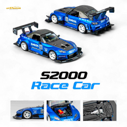 MicroTurbo Honda S2000 ENEOS #00 TOP FUEL - Candy Blue 1:64