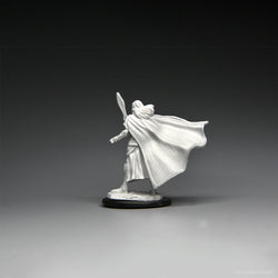 Magic: the Gathering - Unpainted Miniatures - Elf Fighter & Elf Cleric (ONLINE ORDER ONLY)
