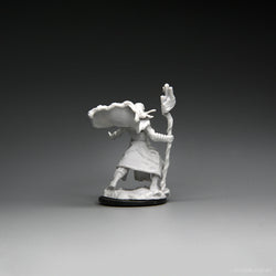 Magic: the Gathering - Unpainted Miniatures - Elf Fighter & Elf Cleric (ONLINE ORDER ONLY)