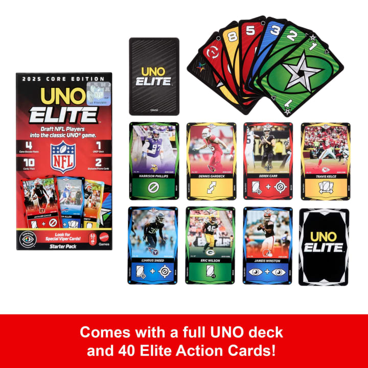 UNO: Elite NFL - 2025 Core Edition - Starter Set (ONLINE ORDER ONLY)
