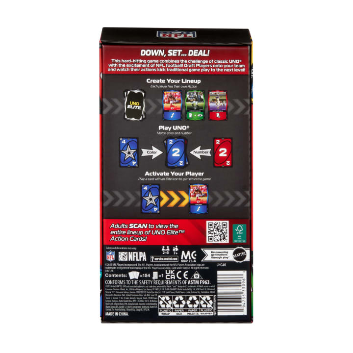 UNO: Elite NFL - 2025 Core Edition - Starter Set (ONLINE ORDER ONLY)