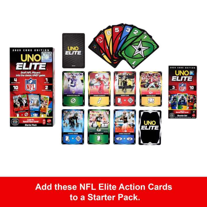 UNO: Elite NFL - 2025 Core Edition - Booster Set