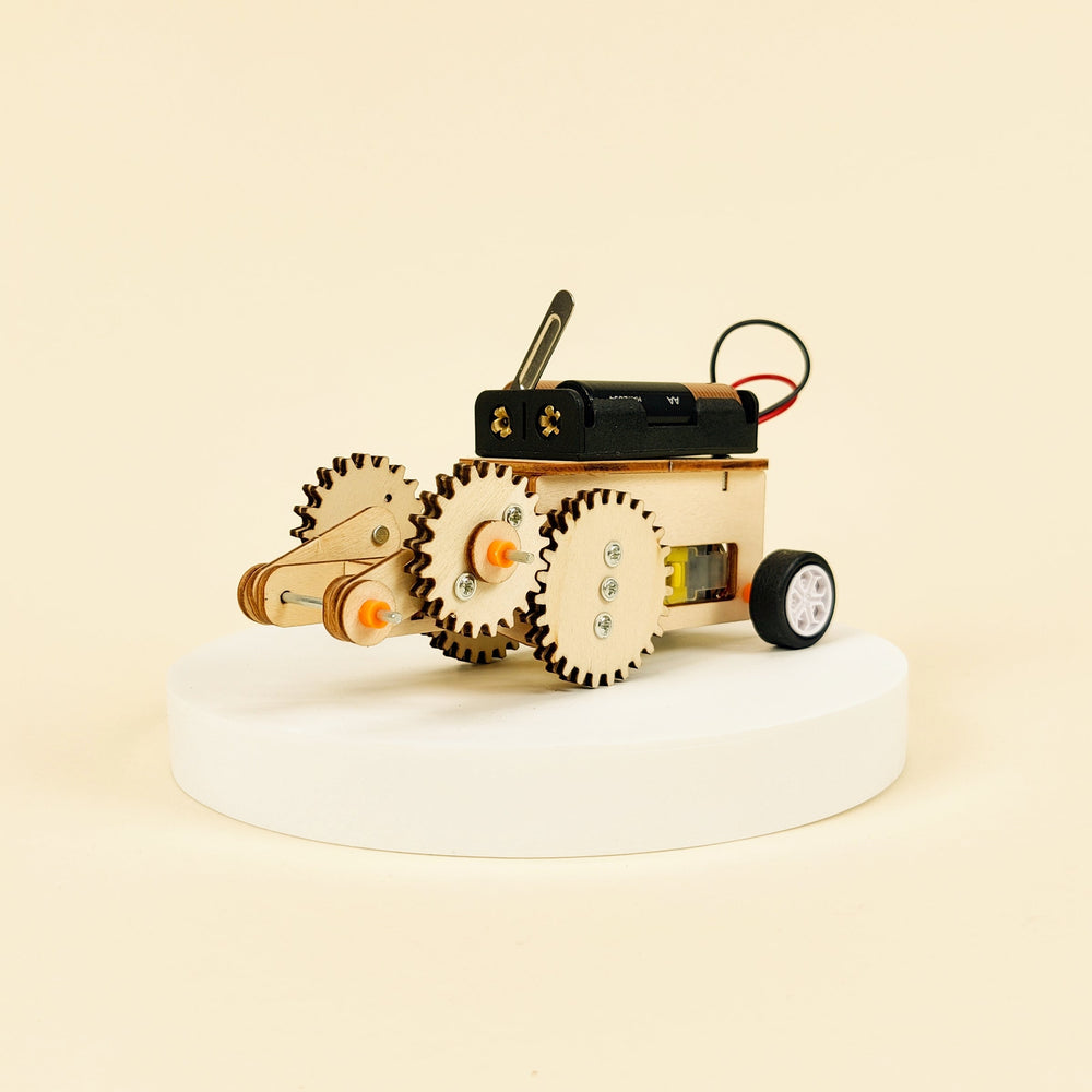 Gear Car DIY Kit, Educational STEM Toy (ONLINE ORDER ONLY)