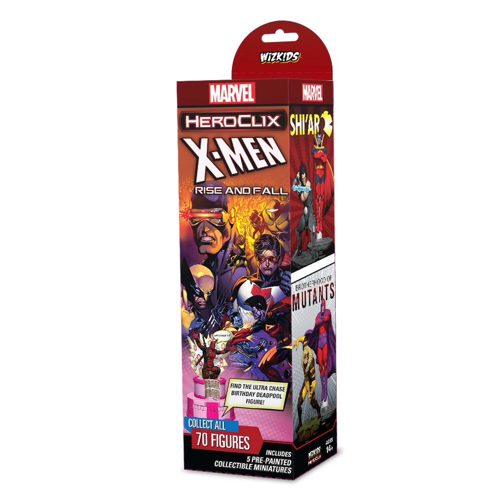 HeroClix: X-Men - Rise and Fall Booster Pack (ONLINE ORDER ONLY)