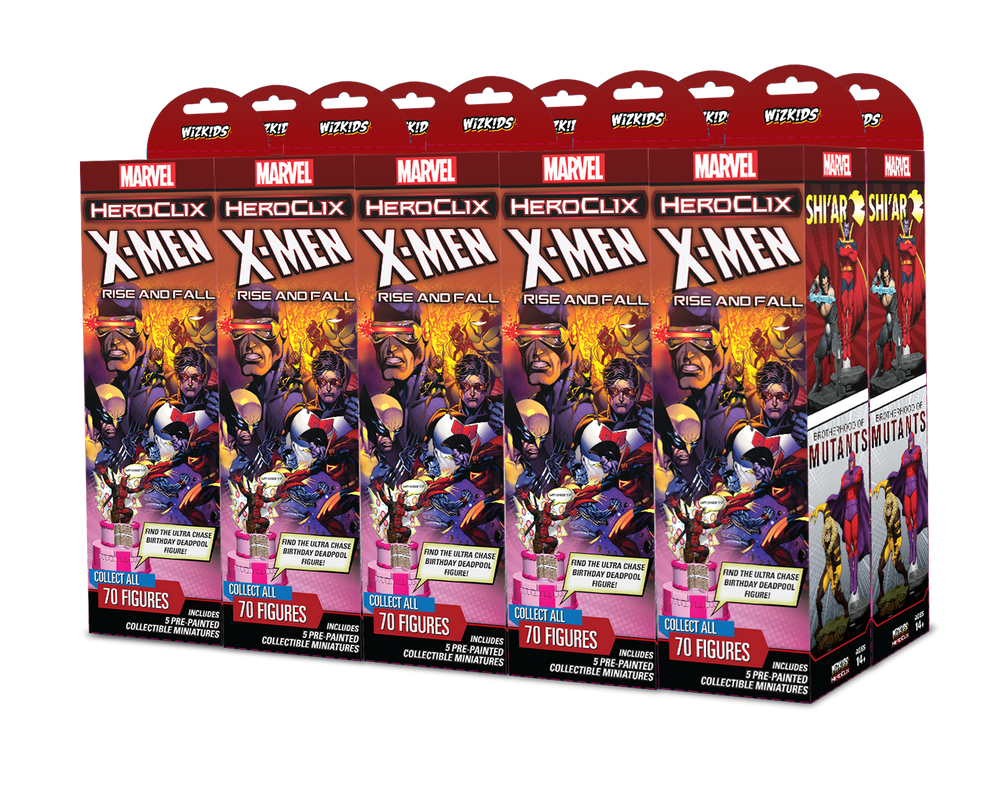 HeroClix: X-Men - Rise and Fall Booster Pack (ONLINE ORDER ONLY)