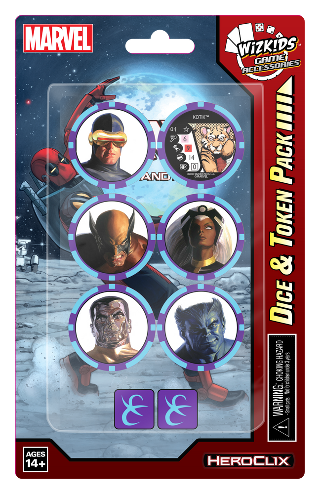 HeroClix: X-Men - Rise and Fall - Dice and Token Pack