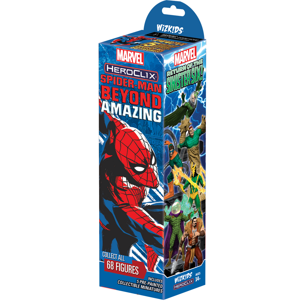 HeroClix: Marvel - Spider-Man Beyond Amazing - Booster (ONLINE ORDER ONLY)