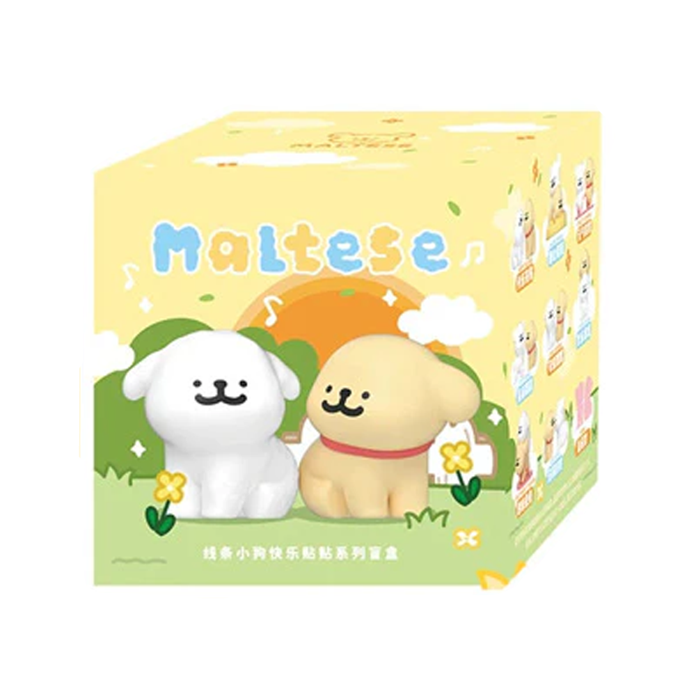 Funism: Maltese Happy Snuggling Series - 1 Blind Box (ONLINE ORDER ONLY)