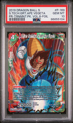 2019 DRAGON BALL SUPER S.TECH.GRT.APE VEGETA #P-169 - PSA 10 (Online Order Only)