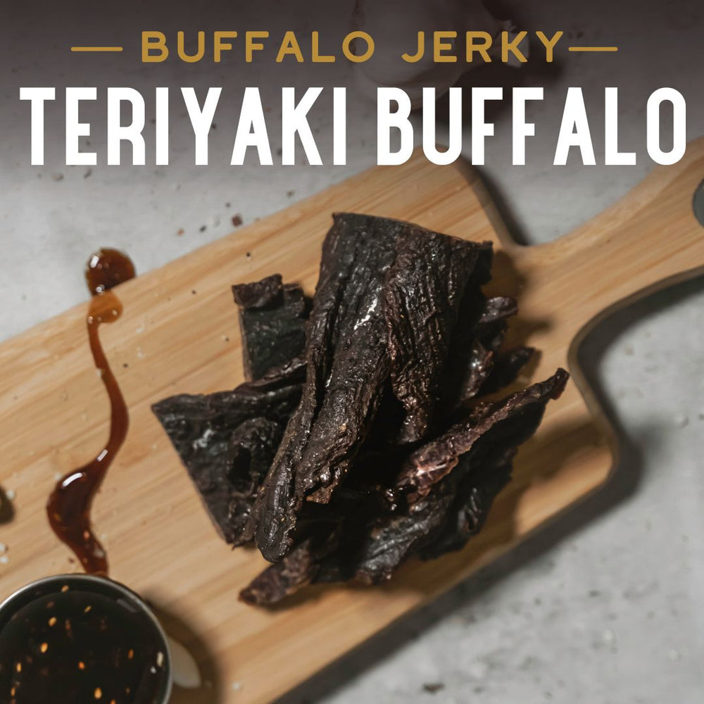 Teriyaki Buffalo Jerky (ONLINE ORDER ONLY)