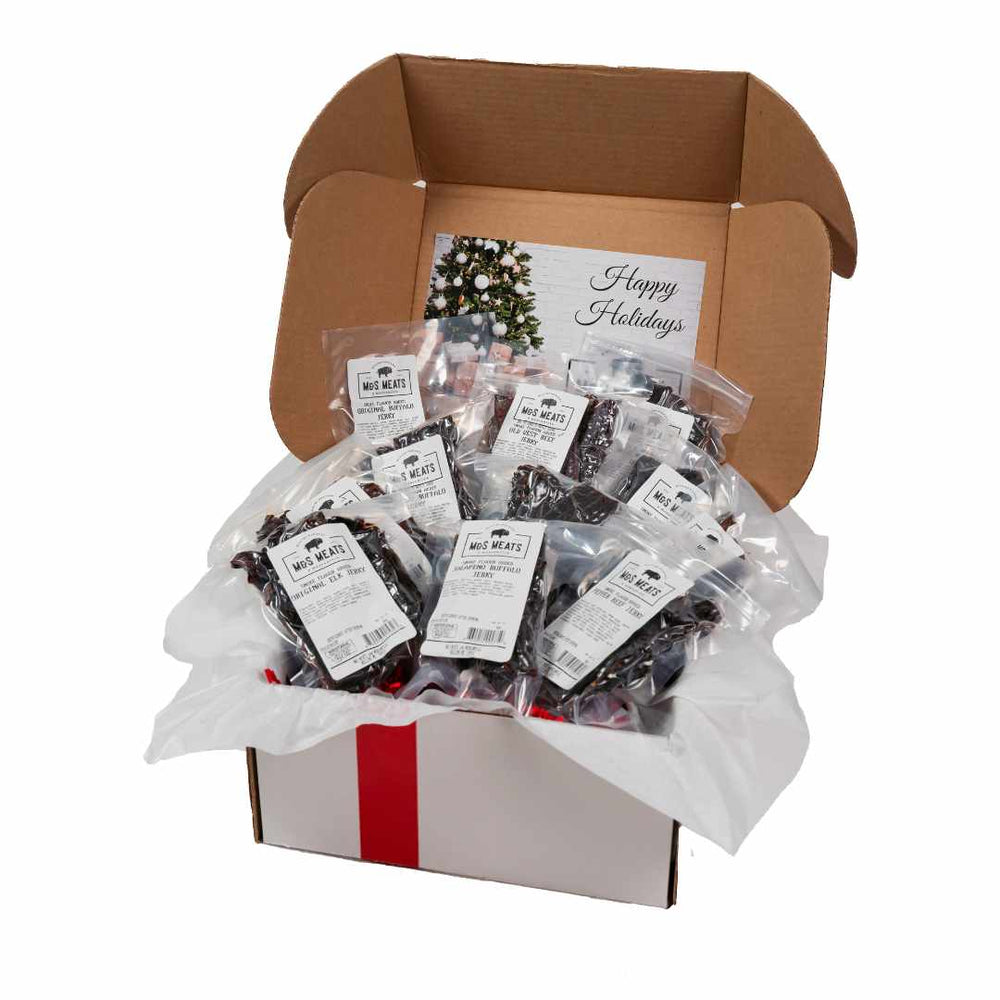 Gift Box:The Jerky Sampler - You Deserve It All! (ONLINE ORDER ONLY)