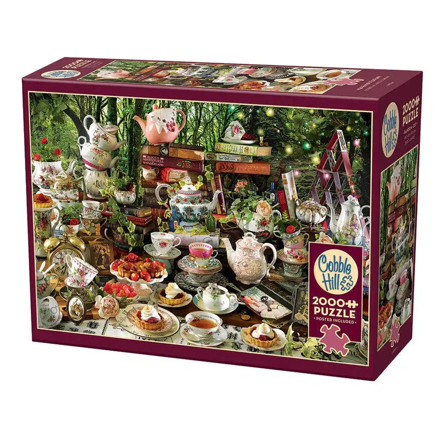 Mad Hatter's Tea Party 2000 Piece Jigsaw Puzzle Cobble Hill (ONLINE ORDER ONLY)