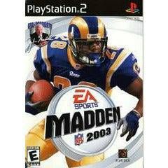 Madden 2003 - PlayStation 2 (Online Order Only)