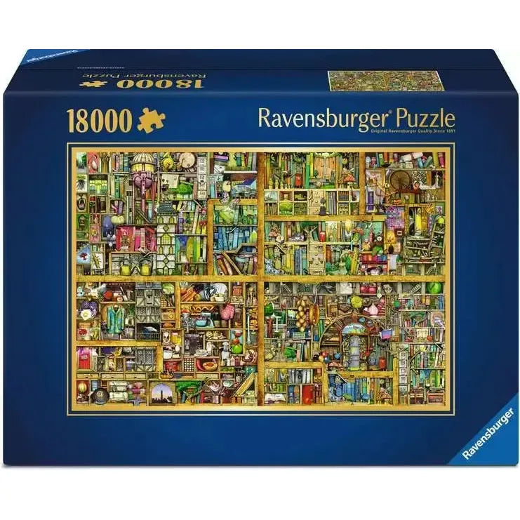 Magical Bookcase 18000 Piece Jigsaw Puzzle Ravensburger (ONLINE ORDER ONLY)